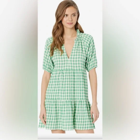 slim fit dress slacks RALEIGH Green Flowy Midi Dress